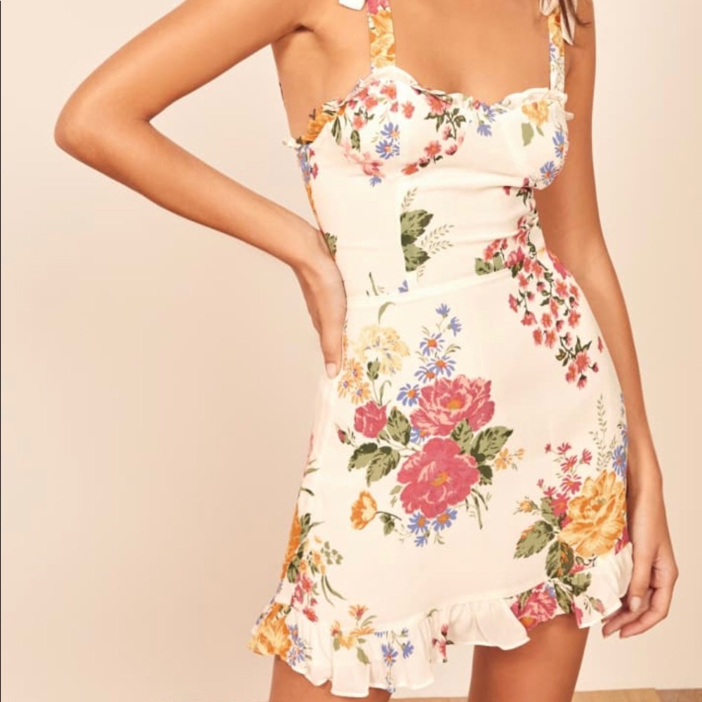 Reformation Christine Dress SZ 2